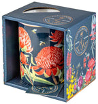 Australian Flora Waratah Mug 360ml | New Bone China