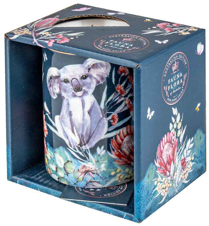 Australian Flora Koala Mug | Australian Native Gift