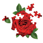 Madd Capp Rose 20-Piece Jigsaw Puzzle Greeting Card