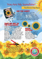 Madd Capp Sunflower 20-Piece Jigsaw Puzzle Greeting Card