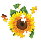 Madd Capp Sunflower 20-Piece Jigsaw Puzzle Greeting Card