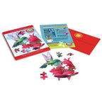 Madd Capp Hummingbird 20-Piece Jigsaw Puzzle Greeting Card