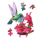 Madd Capp Hummingbird 20-Piece Jigsaw Puzzle Greeting Card