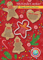 Madd Capp Gingerbread Man 12-Piece Jigsaw Puzzle Greeting Card
