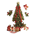 Madd Capp Christmas Tree 20-Piece Jigsaw Puzzle Greeting Card