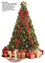 Madd Capp Christmas Tree 20-Piece Jigsaw Puzzle Greeting Card