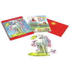 Madd Capp Unicorn 12-Piece Jigsaw Puzzle Greeting Card