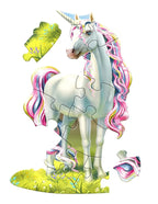Madd Capp Unicorn 12-Piece Jigsaw Puzzle Greeting Card