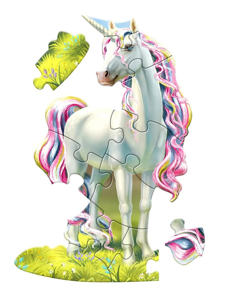 Madd Capp Unicorn 12-Piece Jigsaw Puzzle Greeting Card