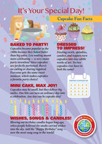 Madd Capp Cupcake 12-Piece Jigsaw Puzzle Greeting Card