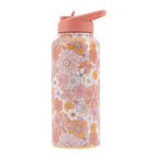 Sip by Splosh Retro Floral Insulated Water Bottle 950ml