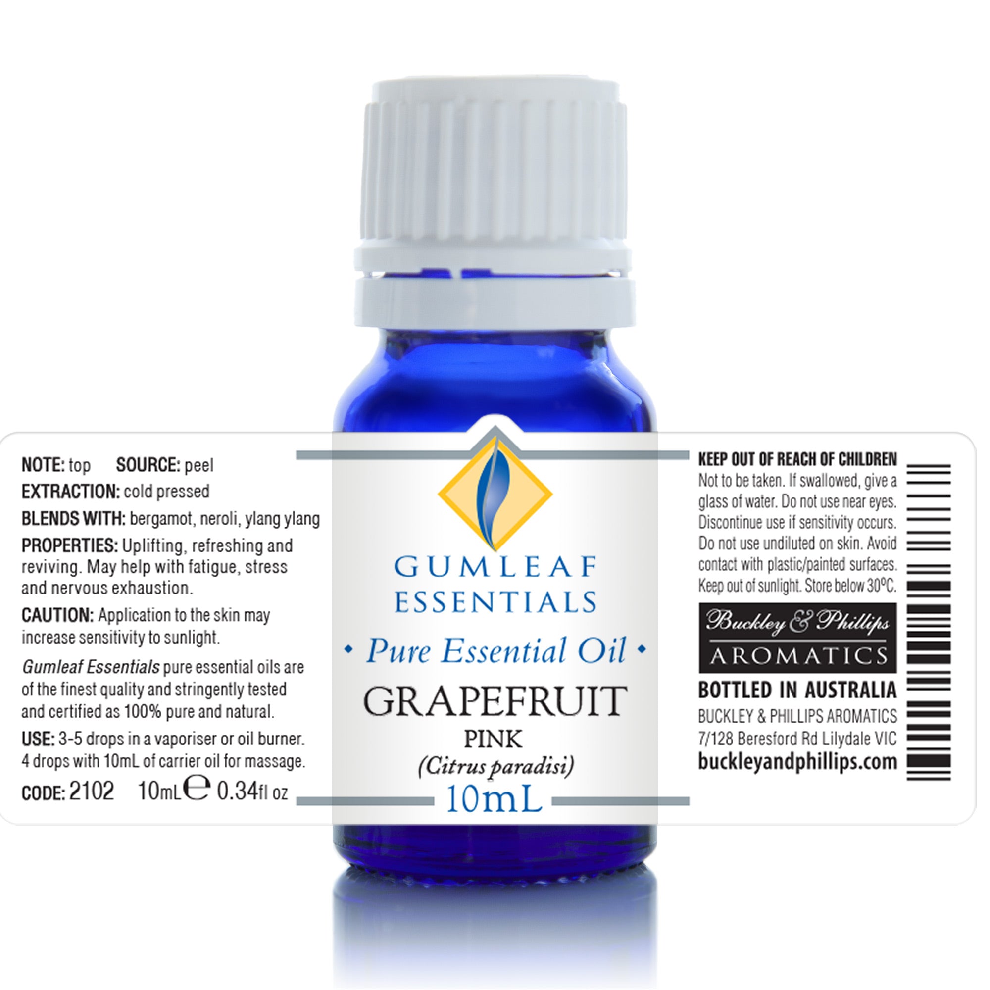 Grapefruit Pink Essential Oil – Buckley & Phillips