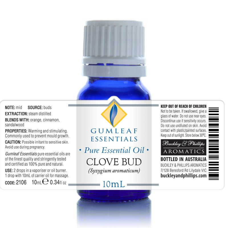 Australian Made Clove Bud Essential Oil – Buckley & Phillips