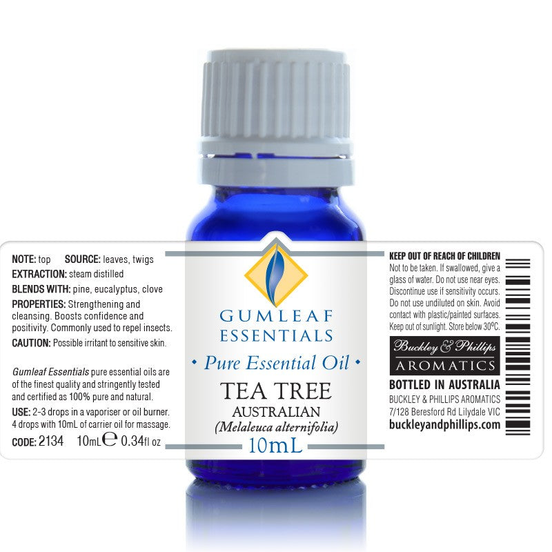 Australian Made Tea Tree Essential Oil – Buckley & Phillips