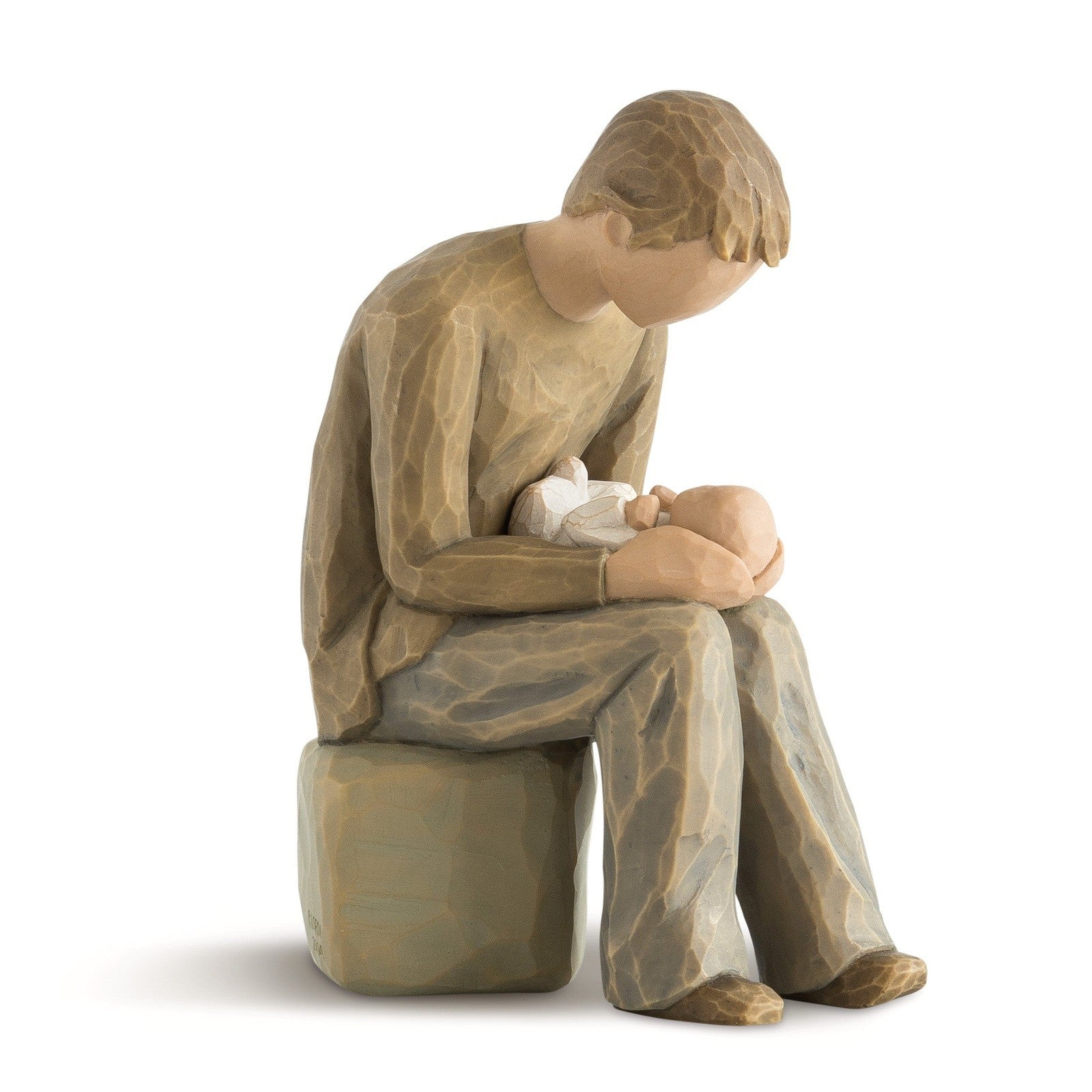 Willow Tree New Dad Figurine – Father & Baby