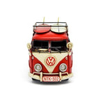 Red Volkswagen Kombi Van Metal Collectable Ornament