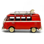 Red Volkswagen Kombi Van Metal Collectable Ornament