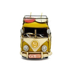 Officially Licensed VW kombi Metal Surfers Van Yellow 20x9x11cm