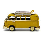 Officially Licensed VW kombi Metal Surfers Van Yellow 20x9x11cm