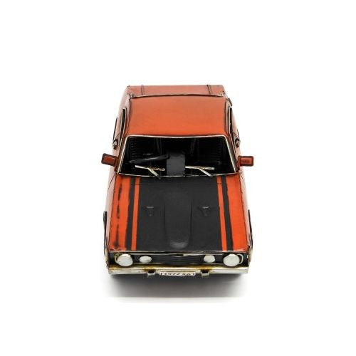1972 Ford Falcon XA GT Coupe Metal Collectable – Orange & Black