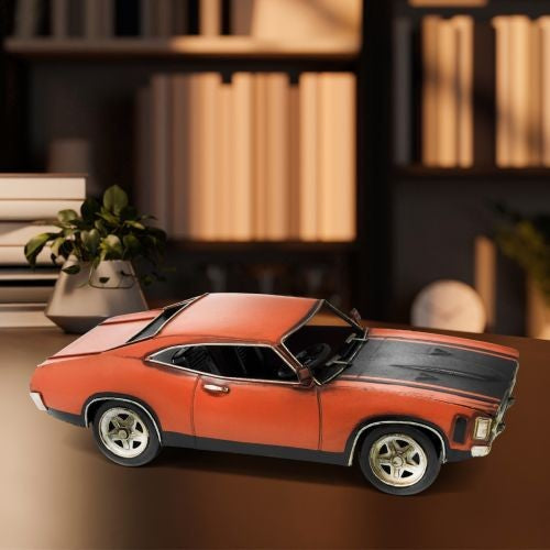 1972 Ford Falcon XA GT Coupe Metal Collectable – Orange & Black