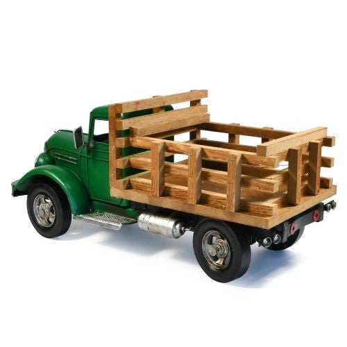 Farm Truck Metal Collectable Green 37 x 16 x 17cm