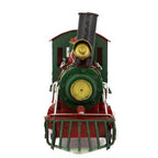 Christmas Train & Wagon Metal Collectable – Red & Green