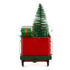 Christmas Train & Wagon Metal Collectable – Red & Green