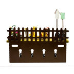 Scooter Shelf Hanging Wall Decor with Hooks 31 x 9 x 27cm
