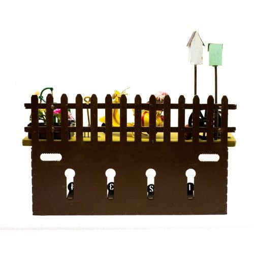 Scooter Shelf Hanging Wall Decor with Hooks 31 x 9 x 27cm