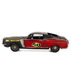 Hot Racer Metal Collectable – Black & Red Vintage Race