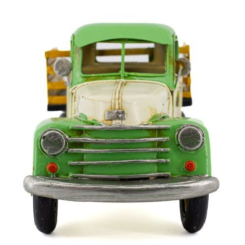 Farm Truck Metal Collectable – Green & White 29 x 11 x 13cm