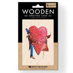 Cozywood So Good to Have You Wooden Greeting Card 11 x 16cm