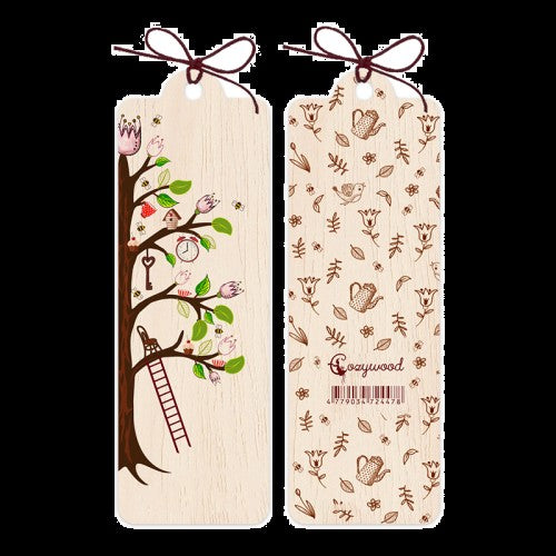 Tree of Life Wooden Bookmark 4.5 x 14cm