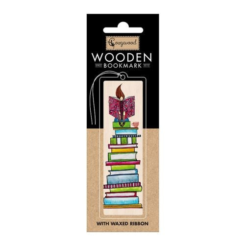Reader Wooden Bookmark 4.5 x 14cm