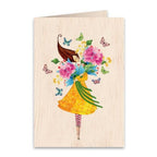 Boyle Wooden Greeting Card – The Hug 11 x 16cm
