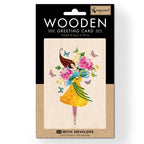 Boyle Wooden Greeting Card – The Hug 11 x 16cm