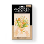 Wooden Greeting Card – Anniversary Bouquet 11 x 16cm
