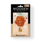 Wooden Greeting Card – Together in the Sky 11 x 16cm
