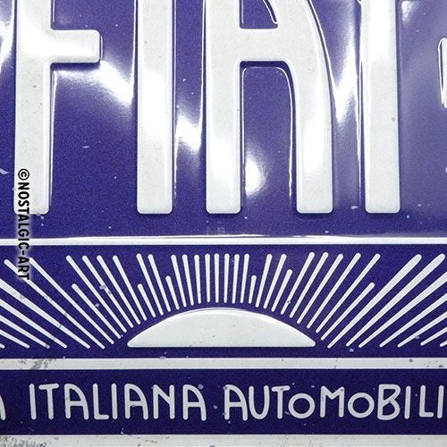 Nostalgic-Art Fiat Since 1899 Medium Metal Sign 20 x 30cm
