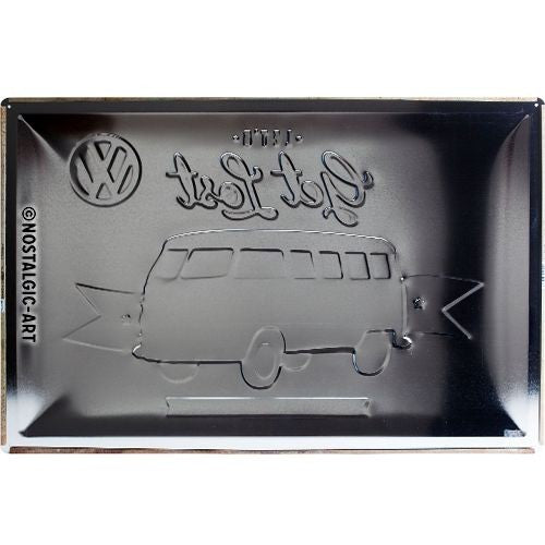 Nostalgic-Art VW Let's Get Lost XL Metal Sign – Vintage Wall Decor 40 x 60cm
