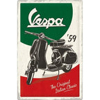 Nostalgic-Art Vespa The Italian Classic XL Metal Sign – 40 x 60cm