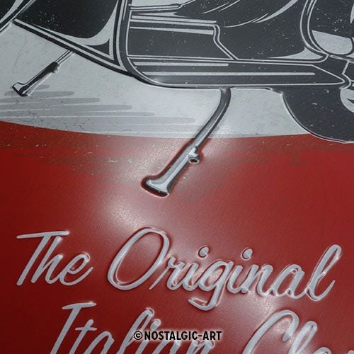 Nostalgic-Art Vespa The Italian Classic XL Metal Sign – 40 x 60cm