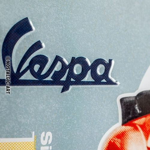 Nostalgic-Art Vespa GS 150 Since 1955 Metal Sign – Vintage Scooter Wall Decor 15 x 20cm