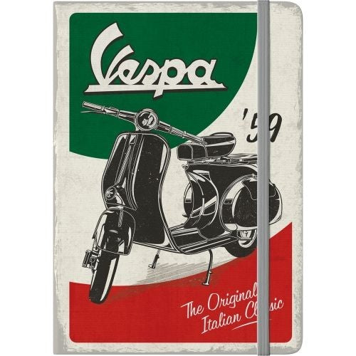 Nostalgic-Art Vespa The Italian Classic A5 Notebook 21 x 15cm