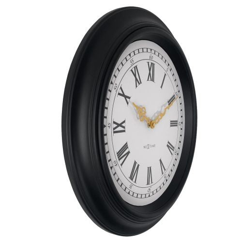 NeXtime Chopin Vintage Grey Wall Clock 40cm Roman Numerals