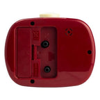 Leni Retro Alarm Clock – Red Vintage Style 9 x 11 x 6cm