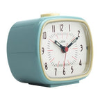 Leni Retro Alarm Clock – Smokey Blue Vintage Style 9 x 11 x 6cm