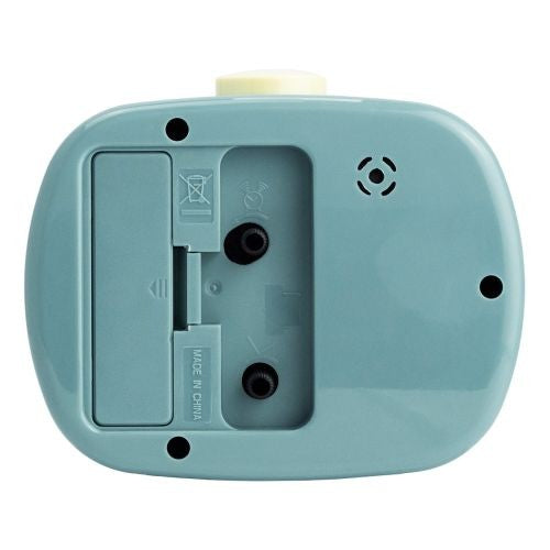 Leni Retro Alarm Clock – Smokey Blue Vintage Style 9 x 11 x 6cm