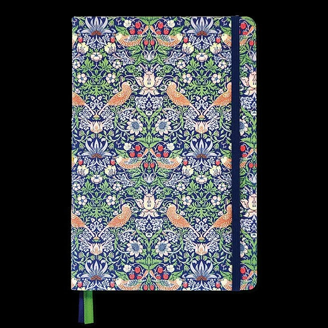 A5 Strawberry Thief Lined Journal – William Morris
